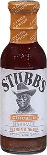 Stubb's Citrus & Onion Chicken Marinade, 12 oz
