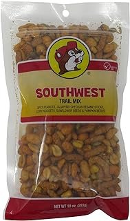 Buc-ee's Southwest Trail Mix in a Resealable Bag, Cholesterol Free, One 10 Ounce Bag