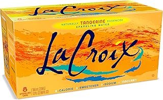 LaCroix Sparkling Water, Tangerine, 12 Fl Oz (pack of 8)
