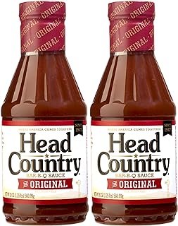 Head Country Bar-B-Que Sauce 20 oz Bottle(Pack of 2)