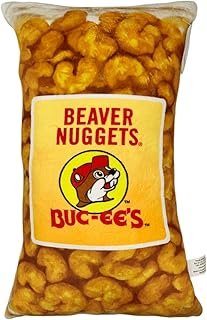 Buc-ee's Beaver Nuggets Snack Food Decorative Pillow