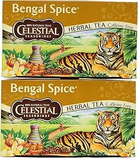 Celestial Seasonings Bengal Spice Tea, 40 Count (Pack of 2)