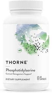 THORNE Phosphatidylserine (Formerly Iso-Phos) - Cortisol Management Support - Phosphatidylserine Isolate Supplement to Support Brain Function* - 60 Capsules - 60 Servings