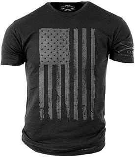 Grunt Style America Patriotic Flag Men’s Shirt