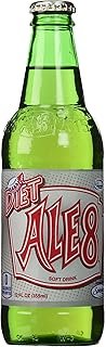 Ale 8 One Diet Soft Drink , 12 Ounce (6 Glass Bottles)