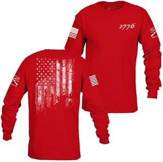 Grunt Style 1776 Flag Long Sleeve Men's T-Shirt