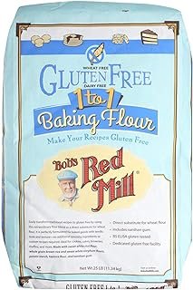Bob's Red Mill Gluten Free 1to1 Baking Flour - Single Bulk Item - 25LB