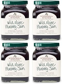 Stonewall Kitchen Wild Maine Blueberry Jam 4-Pack