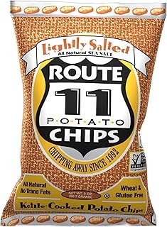 Route 11 Potato Chips Lightly Salted (case of 30 bags, 2oz each)