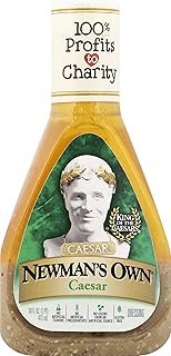 Newman's Own Salad Dressing, Caesar, 16-Ounce Bottles (Pack of 6)