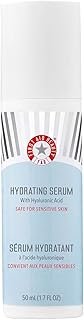 First Aid Beauty Hydrating Serum with Hyaluronic Acid, Provides 24 Hours of Hydration, Lightweight Formula with Squalane & Colloidal Oatmeal, Safe for Sensitive Skin, 1.7 oz