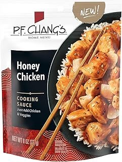 P.F. Chang's Home Menu Cooking Sauce & Marinade, Honey Chicken, 8 oz (Pack of 6)