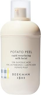 Beekman 1802 Potato Peel - 1.69 fl oz - Fragrance Free - Rapid Resurfacing Milk Facial - At-Home Peel - Visibly Reduces Appearance of Fine Lines & Dark Spots - Good for Sensitive Skin - Cruelty Free