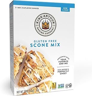 King Arthur Baking Company Gluten-Free Scone Mix 12 oz., Breakfast Mix, Non-GMO