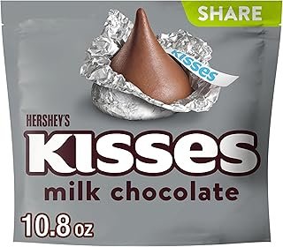 HERSHEY'S KISSES Milk Chocolate Candy Share Pack, 10.8 oz