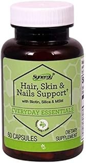 Vitacost Synergy Hair, Skin and Nails Support with Biotin Silica and MSM - 60 Capsules