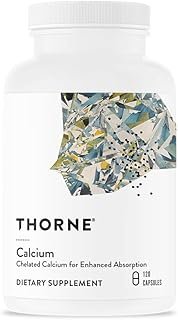 THORNE Calcium - (Formerly DiCalcium Malate) - Chelated Calcium for Enhanced Absorption with DimaCal for Bone Density Support* - 120 Capsules