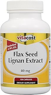 Vitacost Flax Seed Lignan Extract -- 40 mg - 120 Capsules