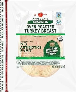 Applegate Organic Oven Roasted Turkey Breast, 6oz
