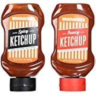 Ketchup Variety Pack Whataburger Spicy Ketchup & 1 Whataburger Original Ketchup - PACK OF 2