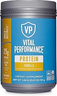 Vital Proteins Collagen Peptides Powder - Vanilla, Protein Powder Blend, Lactose-Free, Made Without Gluten, 1.68lb