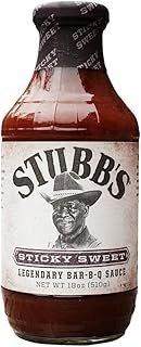 Stubb's Sticky Sweet Bar-B-Q Sauce 18 oz (Pack of 3)