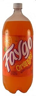 Faygo Orange! Dee-licious Naturally Flavored Soda Pop 2 Liter Bottle