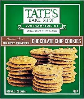 Tate's Bake Shop thin crispy scrumptious Chocolate Chip Cookie Box, 21 Ounce