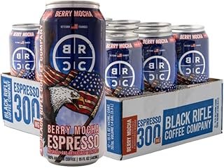 Black Rifle Coffee RTD (Berry Mocha Espresso, 15 Fl Oz (Pack of 12))