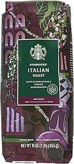Starbucks Italian Roast Coffee Whole Bean 16 Ounce