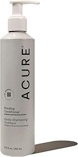 Acure Bonding Conditioner - Deep Moisture Conditioner for Women & Men w/ Dry, Damaged, Fine, Dry, Damaged, Color Treated Hair, Cocoa Butter & Avocado Oil, Vegan, Paraben & Sulfate Free - 8 fl oz