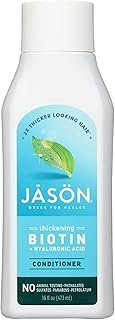 JASON Conditioner, Thicken & Restore Biotin and Hyaluronic Acid, 16 Oz