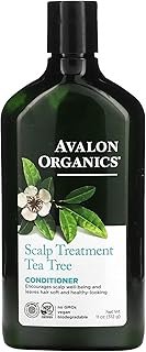 Avalon Organics Conditioner, Scalp Treatment Tea Tree, 11 Oz,Packaging May Vary