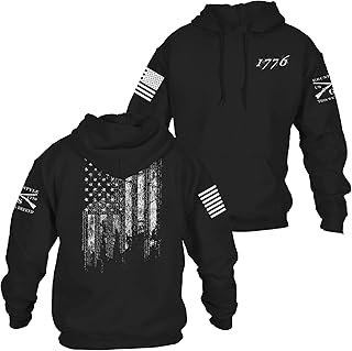 Grunt Style 1776 Flag Hoodie