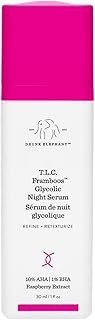 Drunk Elephant T.L.C. Framboos Glycolic Serum - Exfoliating AHA Serum - Clean Clinical Skincare - Cruelty-Free - Dermatologist-Tested - Free of Essential Oils, Silicones, and Fragrance