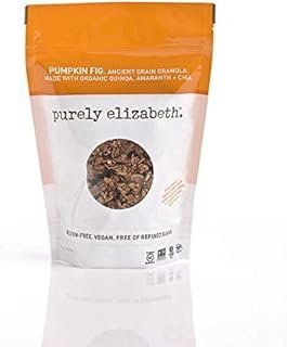 Purely Elizabeth Ancient Grain Granola, Pumpkin Fig, 12 Ounce (Pack of 3) by purely elizabeth