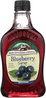 Maple Grove Farms Blueberry Syrup, 8.5 Ounce