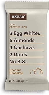 RXBAR Coconut Chocolate, Protein Bar, Gluten Free (24 Bars)