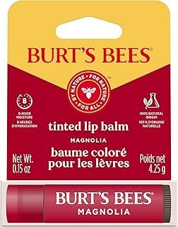 BURTS BEES Magnolia Tinted Lip Balm, 4.25 GR