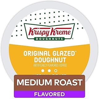 Krispy Kreme Original Glazed Doughnut, Single-Serve Keurig K-Cup Pods, Flavored Medium Roast Coffee, 72 Count