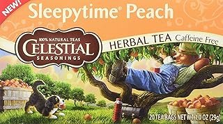 Celestial Seasonings Herbal Tea,Sleepytime Peach,(2 Pack)