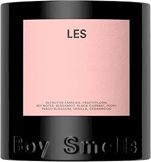 Boy Smells Les Scented Candle for Men and Women, Coconut, Beeswax, & Soy Candle Blend, Aromatherapy Candles for Home, 8.5 oz Jar, 50 Hour Burn