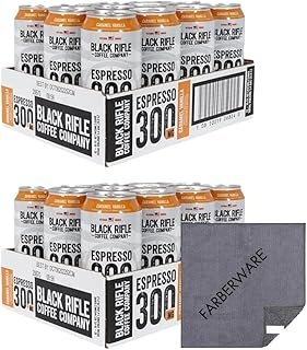 CAMEO Black Rifle Coffee RTD Ready to Drink Cans, Caramel Vanilla 24 Value Pack