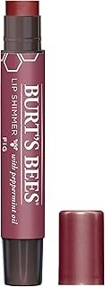 Burt's Bees Lip Balm, Moisturizing Lip Shimmer for Women, for All Day Hydration, with Vitamin E & Coconut Oil, 100% Natural, Fig, 0.09 Ounce