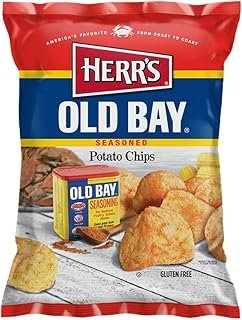 HERR'S Old Bay Potato Chips, 2.375 Ounce (Pack of 3)