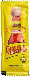 Cholula Packets - 50 Pack Jumbo Pack Bulk Hot Sauce Packets Assortment - Good For Traveling,Everyday,Airbnb,Concession Stands Food Trucks