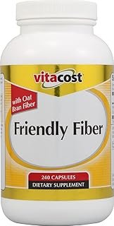 Vitacost Friendly Fiber - 240 Capsules