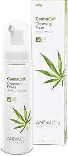 Andalou Naturals CannaCell Cleansing Foam, botanical, 5.5 Fl Oz