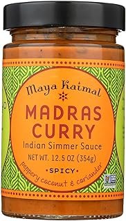 Maya Kaimal Sauce Simmer Madras Curry, 12.5 Oz (Case of 6)