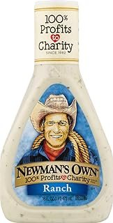 Newman's Own Salad Dressing, Ranch, 16 Ounce